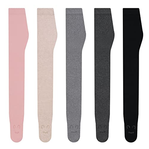 L&K-II 4 Paar Kinder Strumpfhose Mädchen Kinderstrumpfhose Mädchen Thermo mit Innenfutter Winter warm blickdichte nach Zufallsprinzip 2774 98-104 von L&K-II