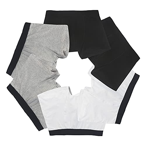 L&K-II 6er Pack Jungen Boxershorts aus Baumwolle Unterhosen 1603 BWG 134-140 von L&K-II