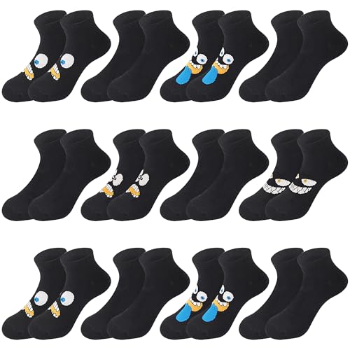 L&K-II L&K Kindersocken Jungen Knöchelsocken Sneakersocken Sportsocken Laufsocken Freizeitsocken Füßlinge 12er Pack Baumwolle 2894 39/42 von L&K-II