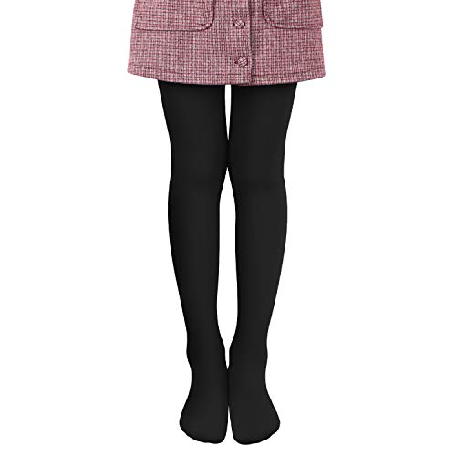 L&K-II Mädchen Ballett Strumpfhose Tanzstrumpfhose mit Fuß 80 DEN Blickdicht Mikrofaser Farbig 27251 Schwarz 110/116 L&K-II Mädchen Ballett Strumpfhose Tanzstrumpfhose mit Fuß 80 DEN Blickdicht Mikrofaser Farbig 27251 Schwarz 110/116 von L&K-II