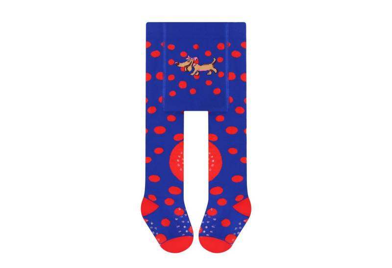 L&K-II Strickstrumpfhose 2769 Krabbelstrumpfhose mit ABS Sohle Anti Rutsch Noppen Punkte von L&K-II