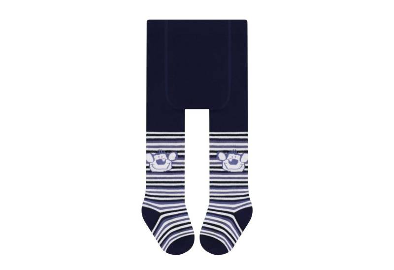 L&K-II Strumpfhose 2770 Strumpfhose für Baby Jungen mit Hund Löwen Affen Bären und Auto Motiv von L&K-II