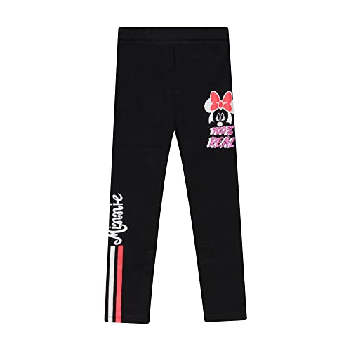 L&K-II Thermoleggings Mädchen Disney Motive Winter Leggings Hose Mädchen gefütterte Leggings mit Minne Mustern 4607 BL 116 von L&K-II