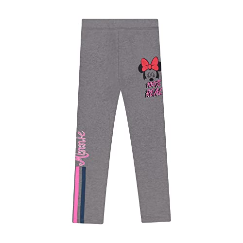 L&K-II Thermoleggings Mädchen Disney Motive Winter Leggings Hose Mädchen gefütterte Leggings mit Minne Mustern 4607 GE 110 von L&K-II