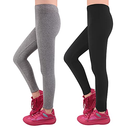 L&K-II Thermoleggings Mädchen Winter Leggings Mädchen gefütterte Kinder Leggings Mädchen 4602 BL+GE 134-140 von L&K-II