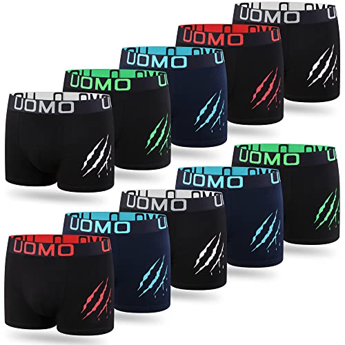 L&K 10er Pack Herren Boxershorts Men Retroshorts mit tollem Muster 2022 Baumwolle 1121 XXL von L&K