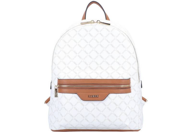 L. CREDI Cityrucksack Filiberta, Polyurethan von L. CREDI