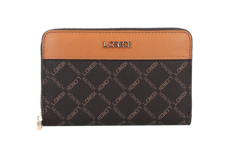 L. CREDI Geldbörse, Polyurethan von L. CREDI