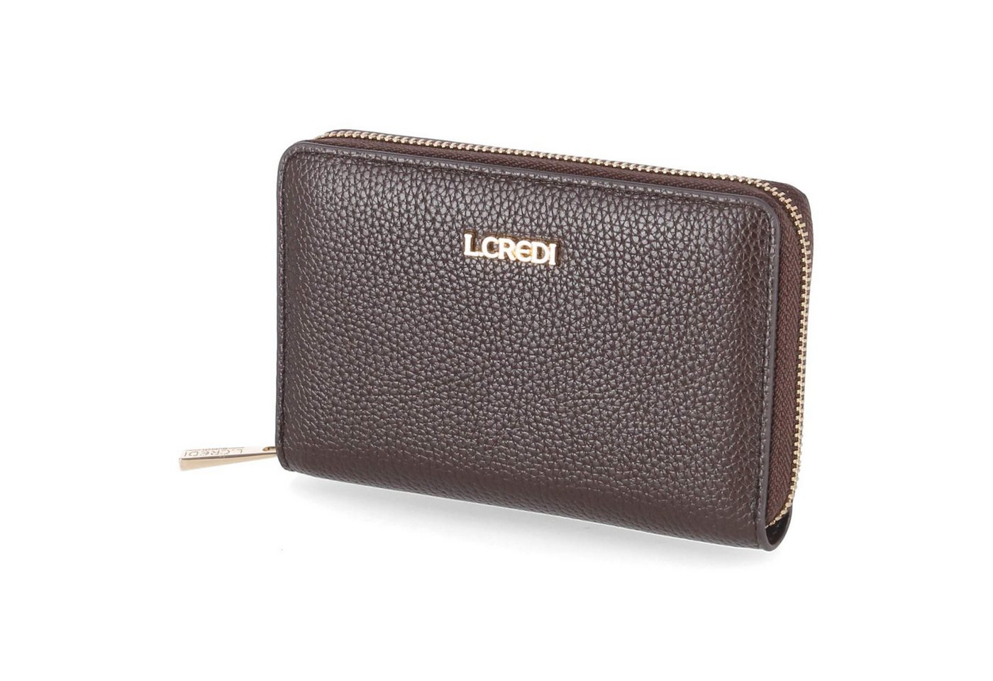 L. CREDI Geldbörse L.Credi 1005624-332 Damen Geldbörsen Synthetik braun von L. CREDI