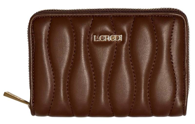 L. CREDI Geldbörse L.CREDI-Damen-Börse-RFID MAREN nougat von L. CREDI