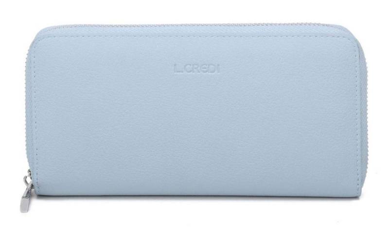 L. CREDI Geldbörse Zip Around Wallet, mit RFID-Blocker Schutz von L. CREDI
