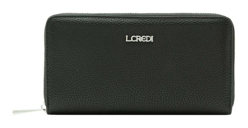 L. CREDI Geldbörse Zip Around Wallet, mit RFID-Blocker Schutz von L. CREDI