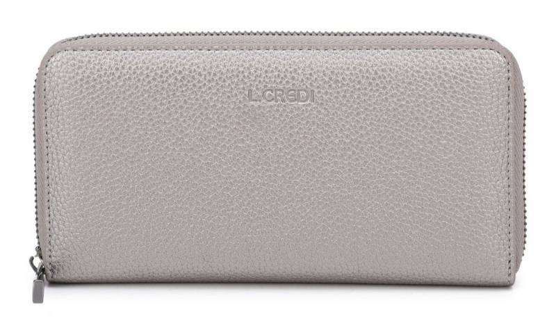 L. CREDI Geldbörse Zip Around Wallet, mit RFID-Blocker Schutz von L. CREDI