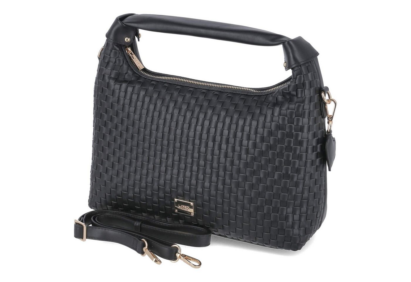 L. CREDI Handtasche L.Credi 1005848-200 Damen Synthetik schwarz von L. CREDI