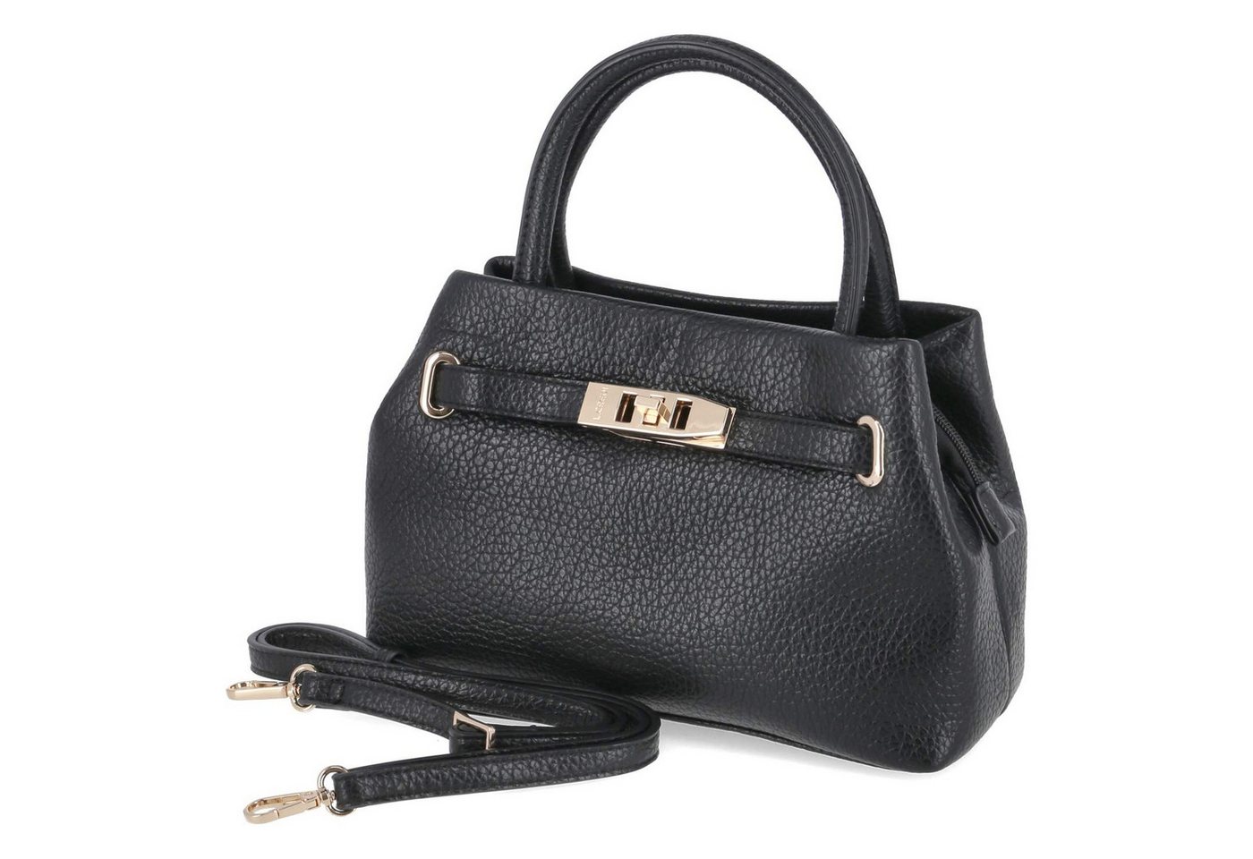 L. CREDI Handtasche L.Credi 1005969-200 Damen Henkeltaschen Synthetik schwarz von L. CREDI