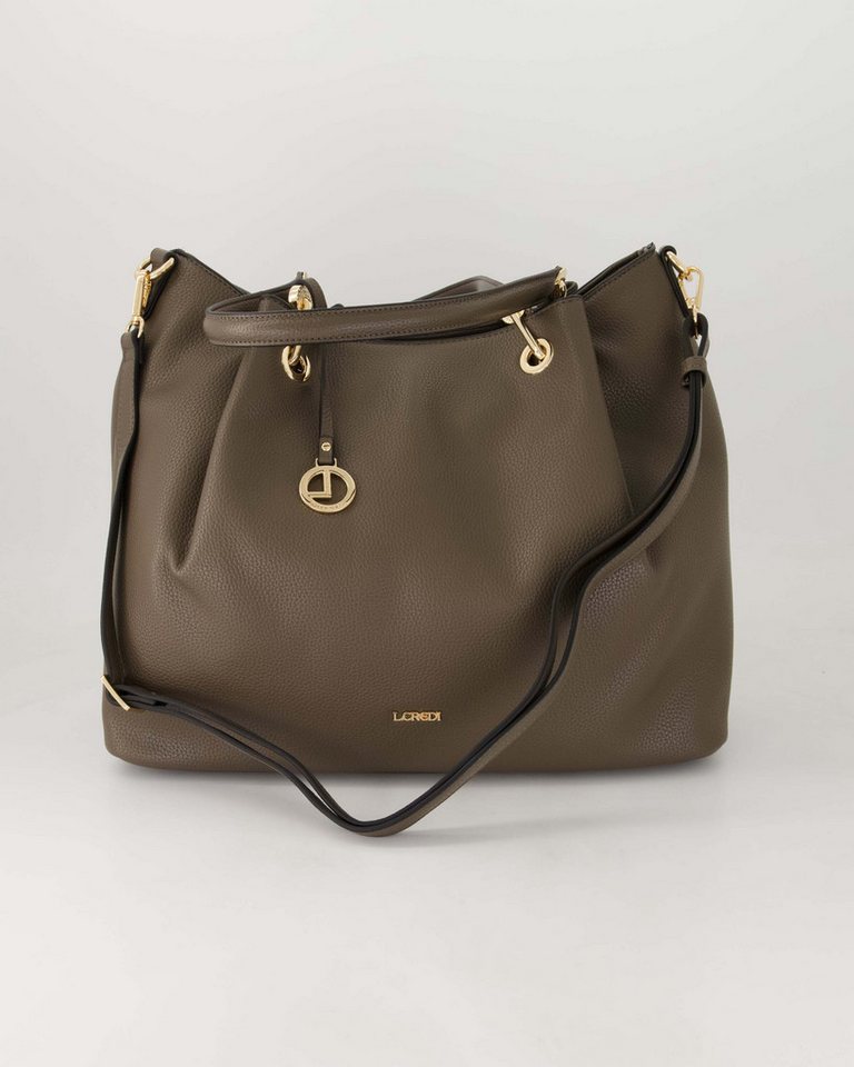 L. CREDI Handtasche Ebony, Obermaterial: Sonstiges Material von L. CREDI