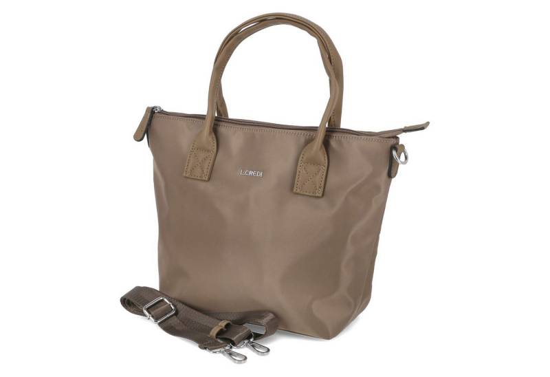 L. CREDI Handtasche L.Credi 1006005-301 SP Damen Henkeltaschen Textil taupe von L. CREDI