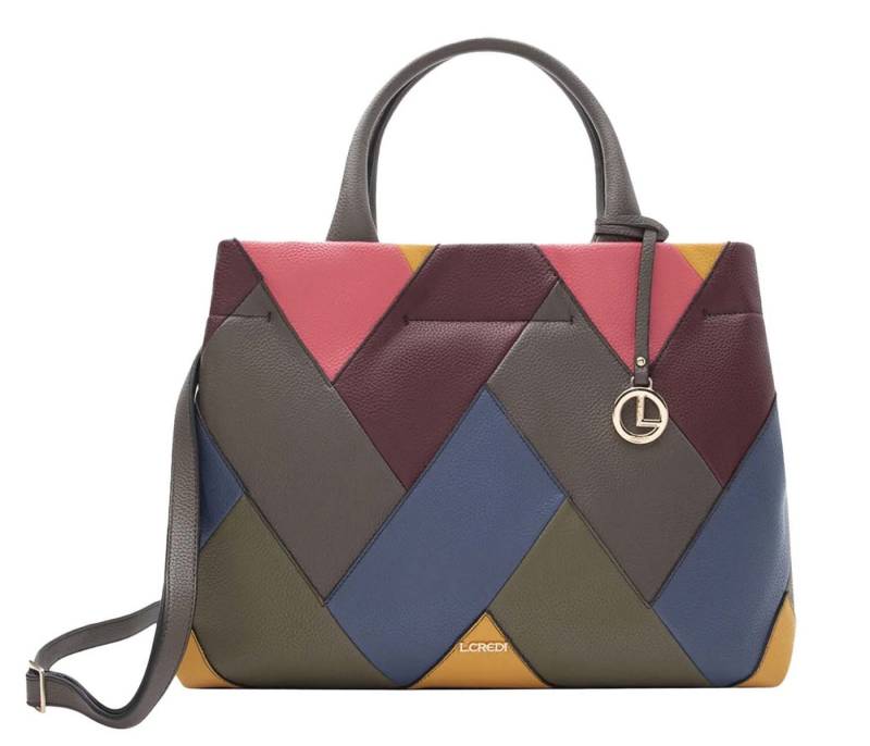 L. CREDI Henkeltasche L.CREDI Damen HenkeltaschePHILIA multicolor von L. CREDI