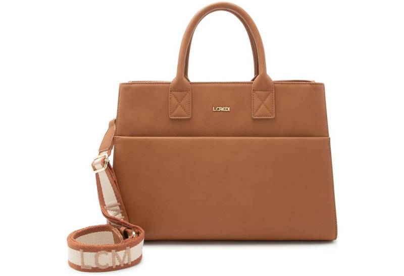 L. CREDI Henkeltasche Ruby, Polyurethan von L. CREDI