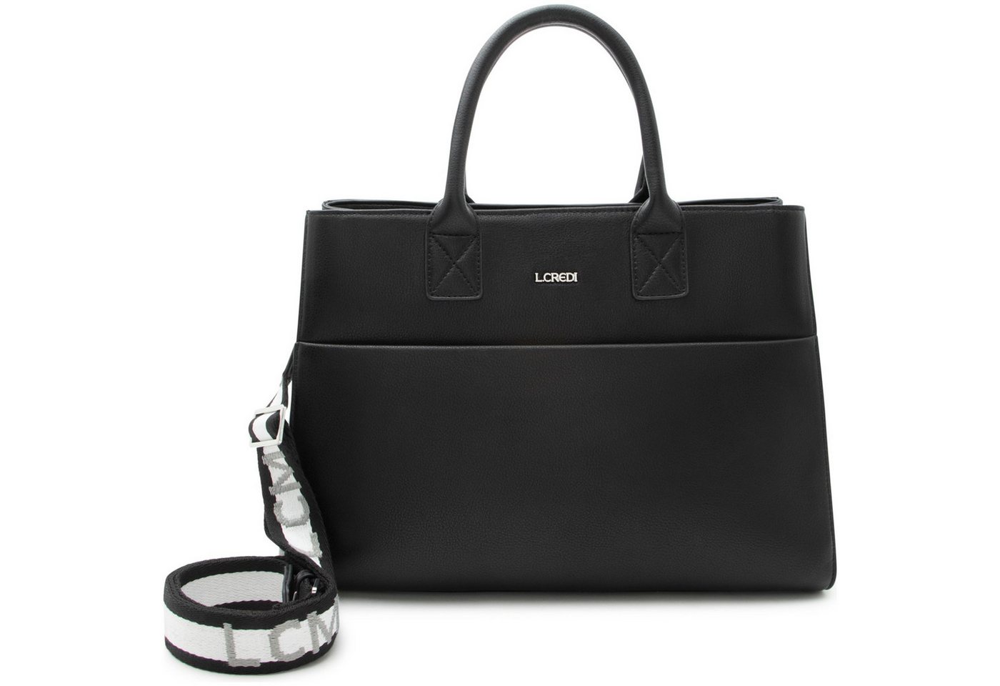 L. CREDI Henkeltasche Ruby, Polyurethan von L. CREDI