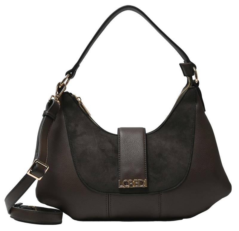 L. CREDI Hobo L.CREDI Damen Hobo REBECCA chocolate (1-tlg) von L. CREDI