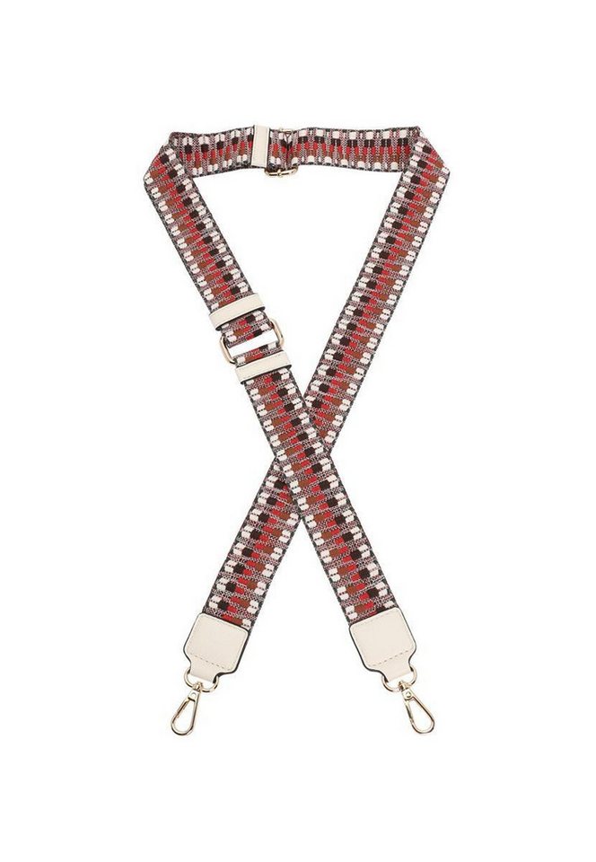 L. CREDI Schulterriemen L.CREDI-Damen-Schultergurt KATIMA gemustert Pearl von L. CREDI