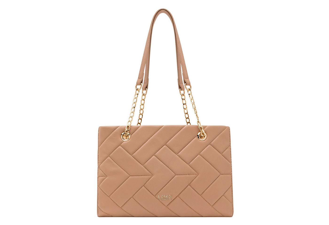 L. CREDI Schultertasche, Polyurethan von L. CREDI