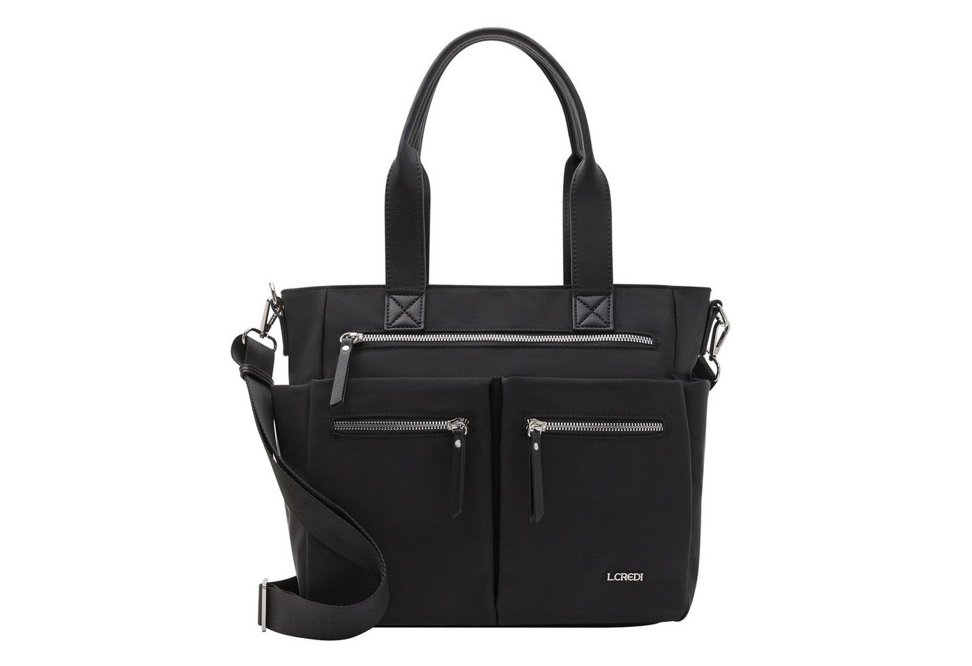 L. CREDI Schultertasche Odeta, Polyurethan von L. CREDI