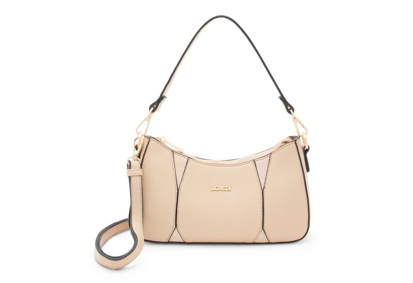 L. CREDI Schultertasche Rahja, Polyurethan von L. CREDI