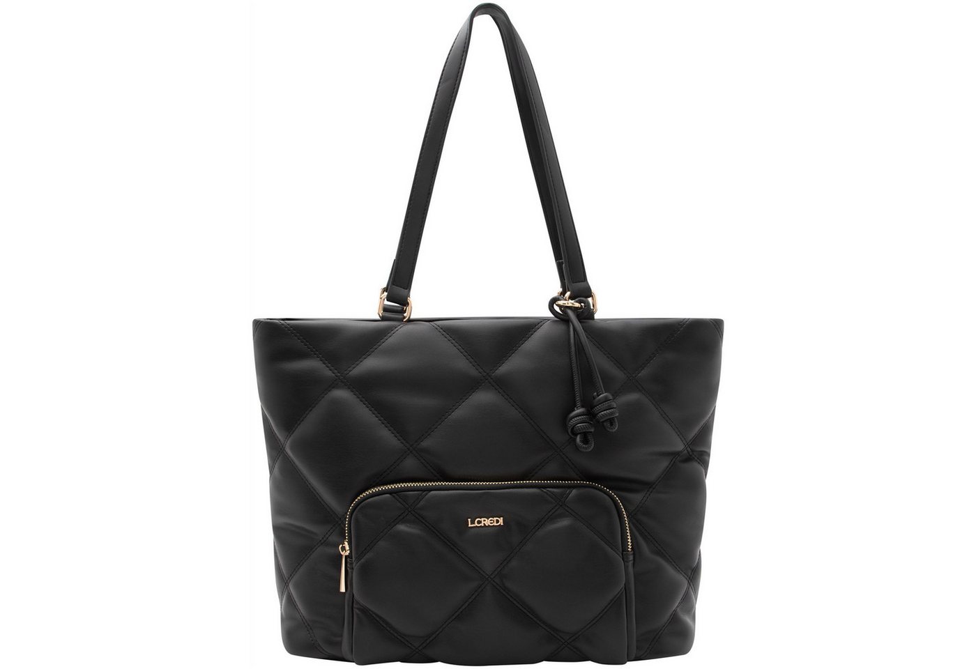 L. CREDI Schultertasche Raimunda, Polyurethan von L. CREDI