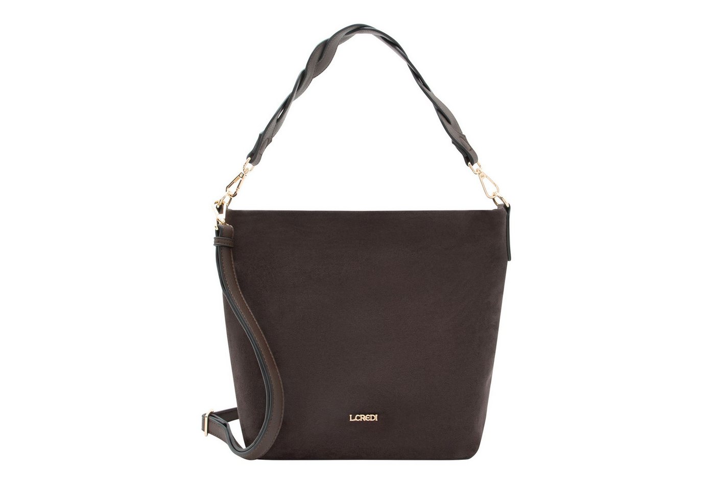 L. CREDI Schultertasche Resi, Polyurethan von L. CREDI