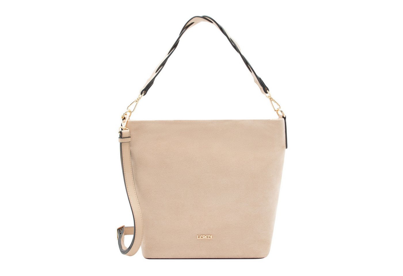 L. CREDI Schultertasche Resi, Polyurethan von L. CREDI