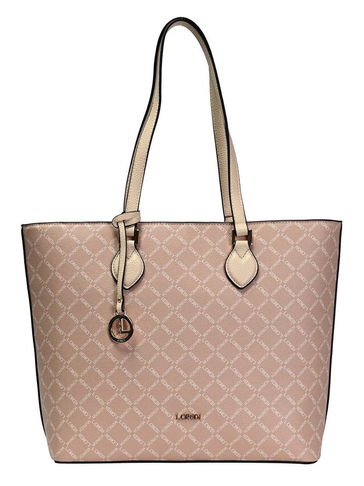 L. CREDI Shopper L.CREDI-Damen-Shopper-FILIBERTA new white-sand (1-tlg) von L. CREDI