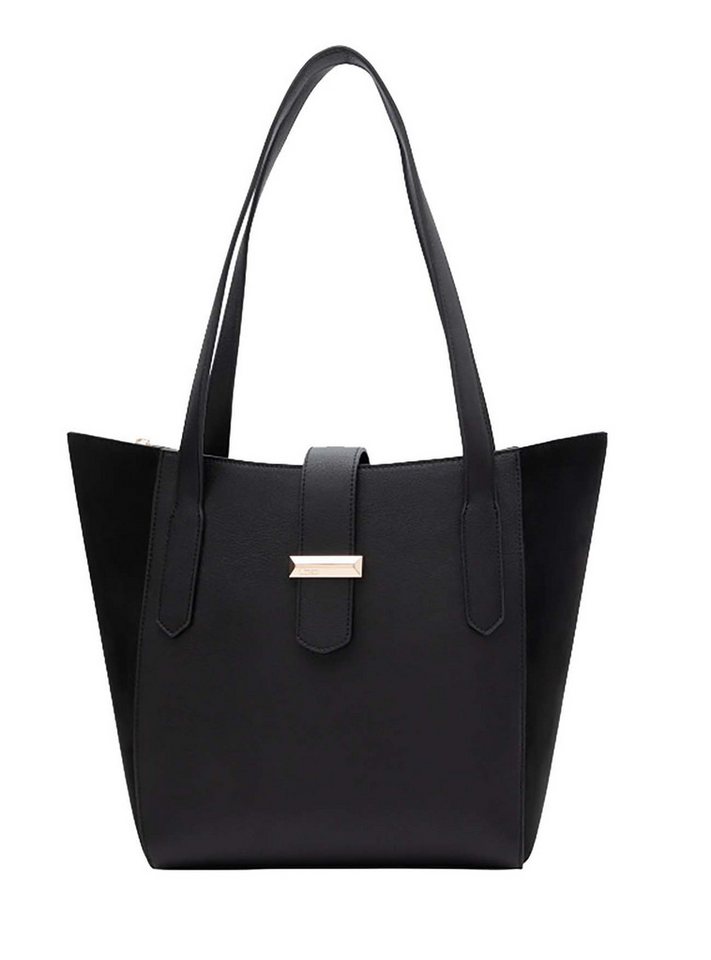 L. CREDI Shopper L.CREDI Damen Shopper PETRINA schwarz von L. CREDI