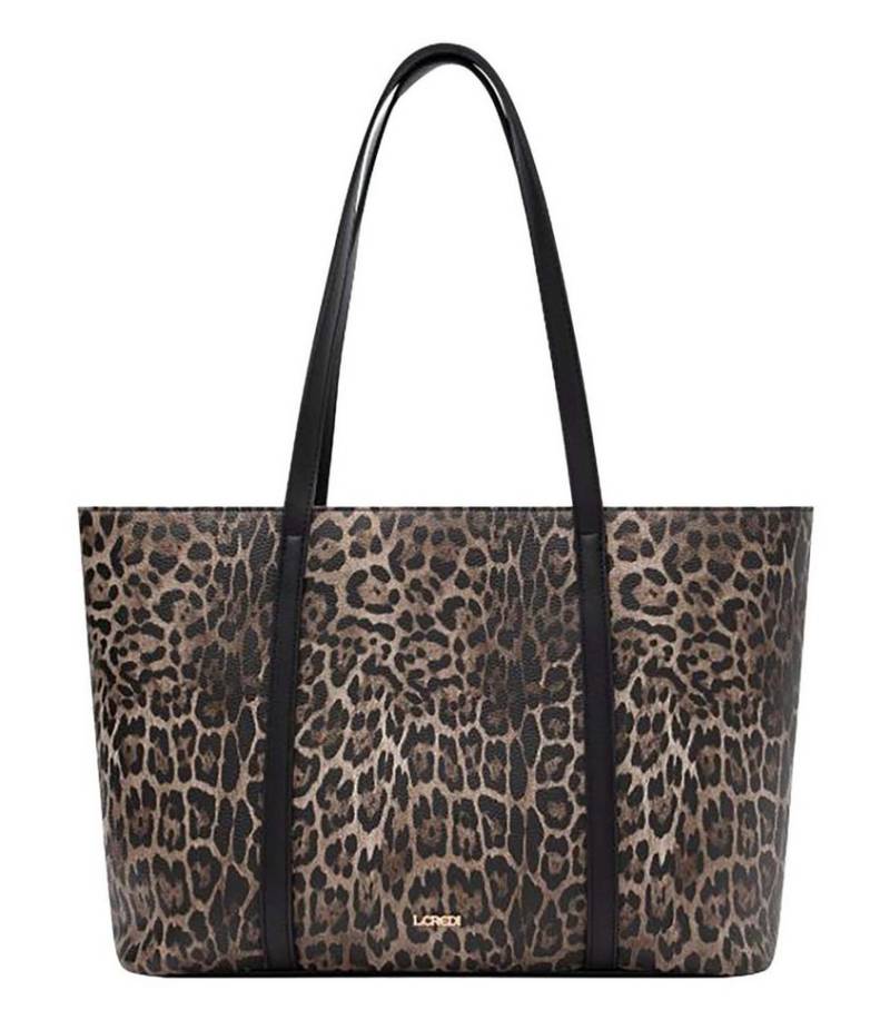 L. CREDI Shopper L.CREDI Damen Shopper PHAEDRA schwarz-mix von L. CREDI