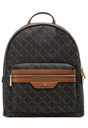 L. Credi Cityrucksack Filiberta mit Label-Applikationen Damen von L.CREDI