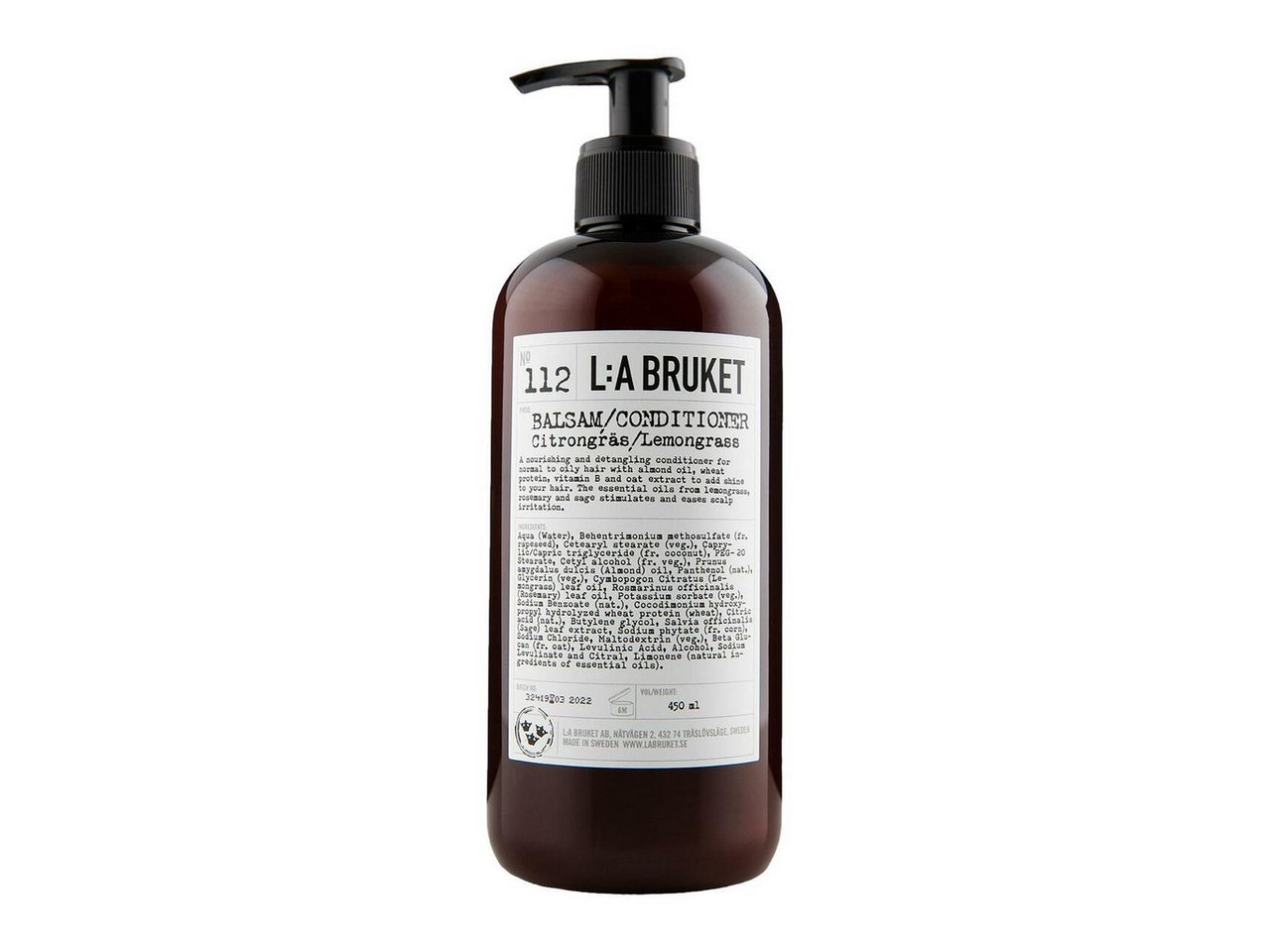 L:A BRUKET Haarspülung 112 Conditioner Lemongrass von L:A BRUKET