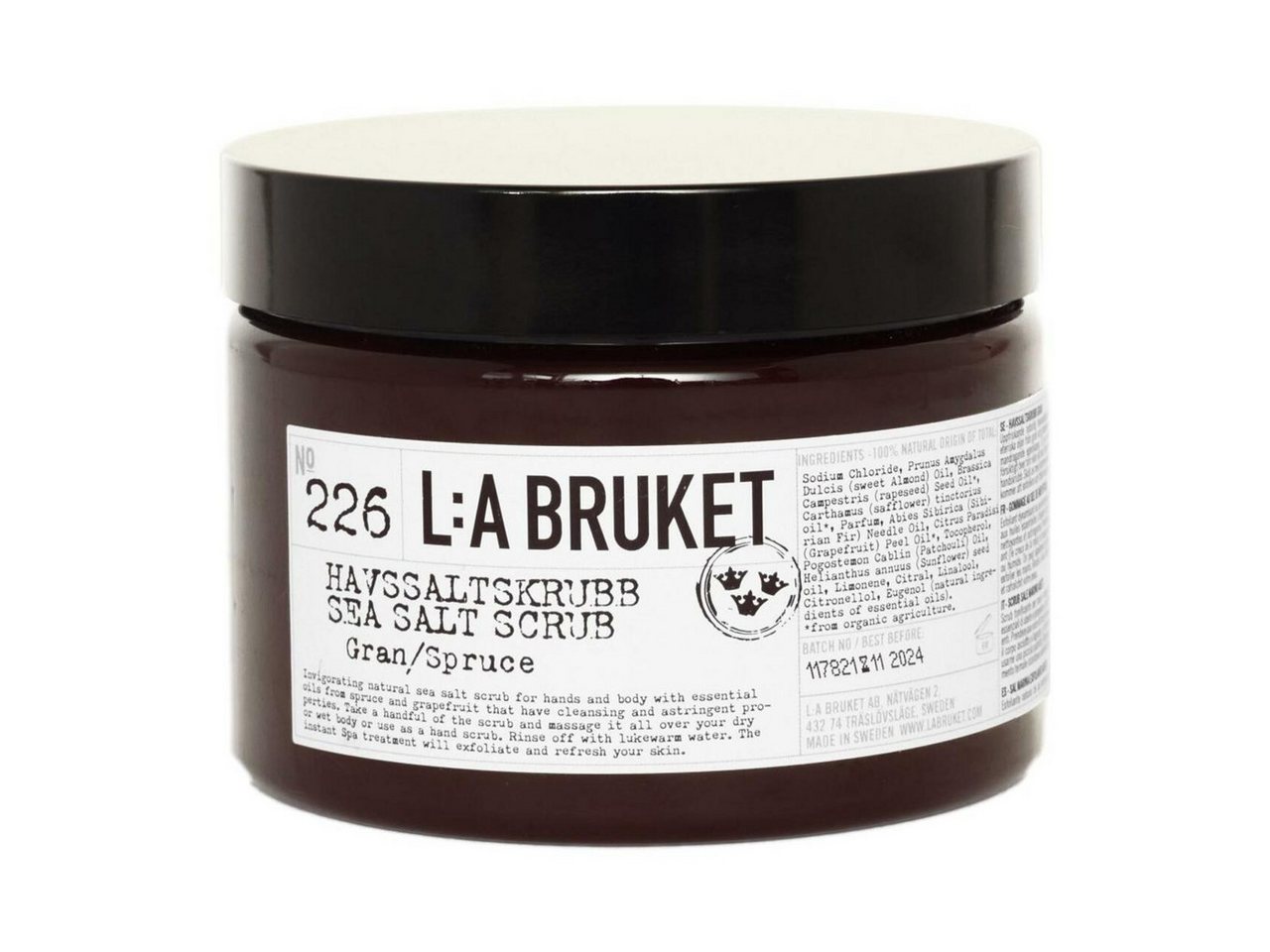 L:A BRUKET Körperpeeling 226 Sea Salt Scrub Spruce L:A BRUKET Körperpeeling 226 Sea Salt Scrub Spruce von L:A BRUKET