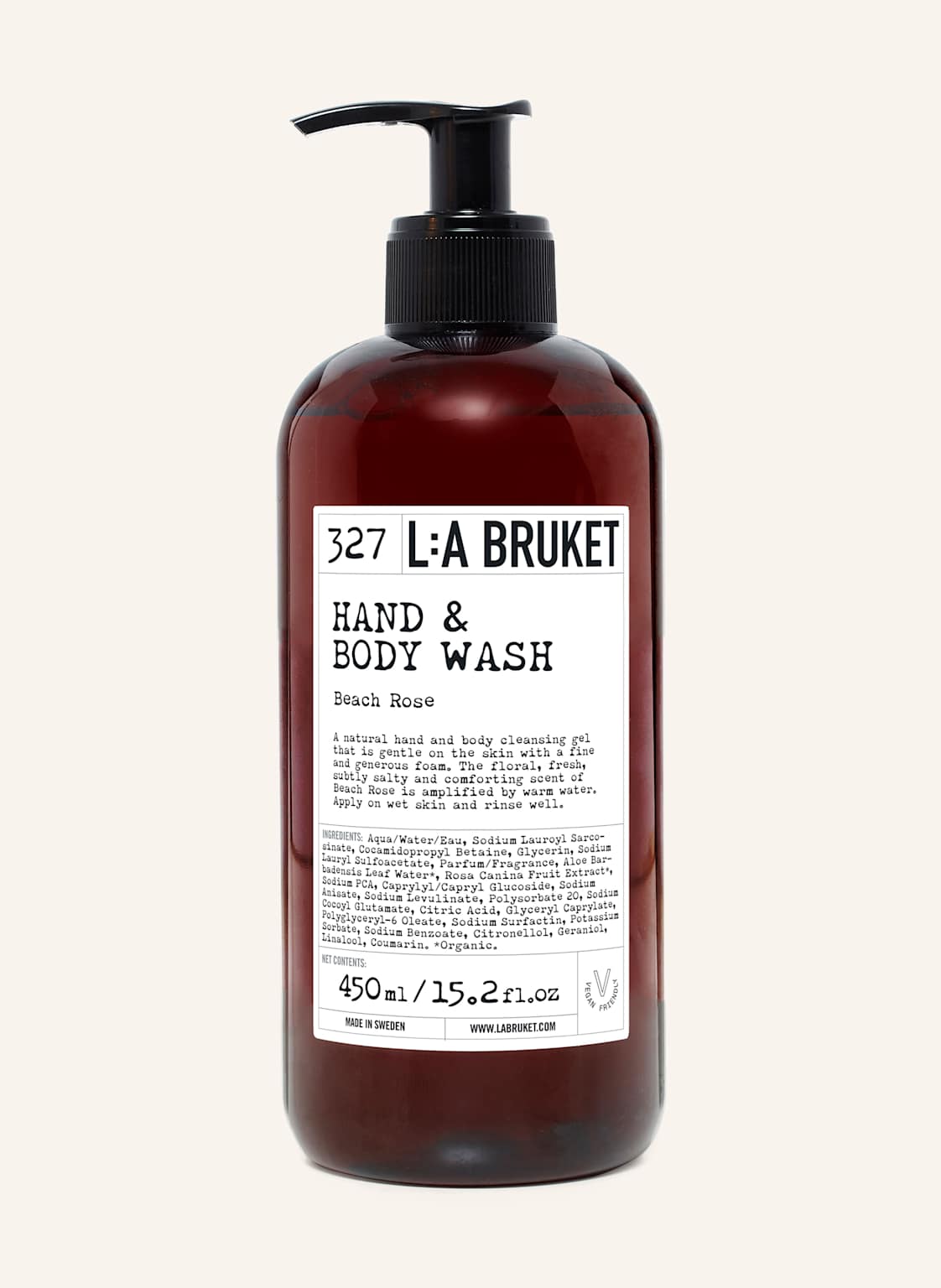 L:A Bruket Seife 327 Beach Rose Volumen: 450 ml von L:A BRUKET