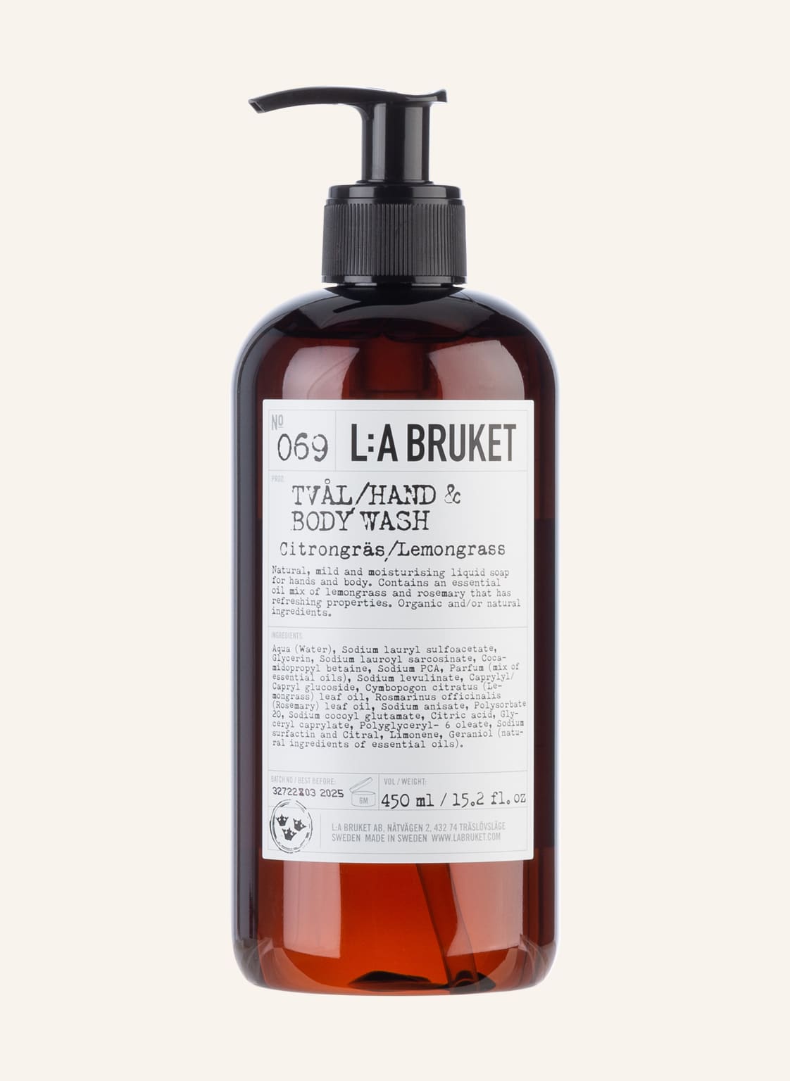 L:A Bruket Seife Volumen: 450 ml von L:A BRUKET