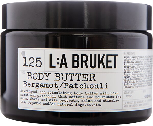 L:A Bruket No. 125 Body Butter Bergamot/Patchouli 350 g von L:A Bruket