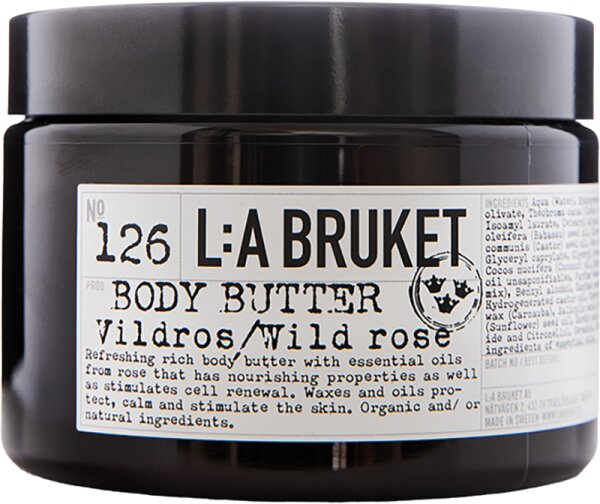 L:A Bruket No. 126 Body Butter Wild Rose 350 g von L:A Bruket