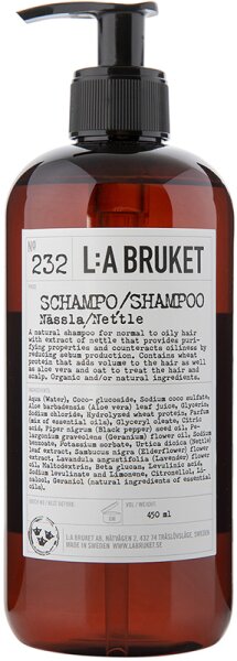 L:A Bruket No. 232 Shampoo Nettle 450 ml von L:A Bruket