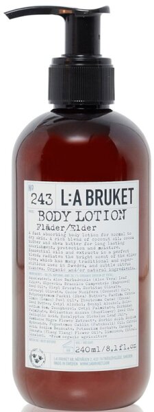 L:A Bruket No. 243 Body Lotion Elder 240 ml Cosmos Natural certified von L:A Bruket