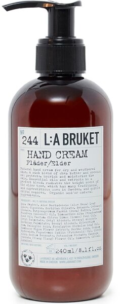 L:A Bruket No. 244 Hand Cream Elder 240 ml Cosmos Natural certified von L:A Bruket