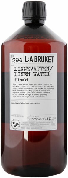 L:A Bruket No. 294 Linen Water 1000 ml L:A Bruket No. 294 Linen Water 1000 ml von L:A Bruket