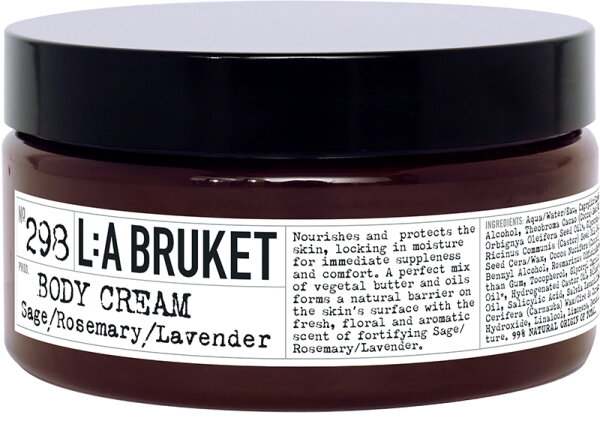 L:A Bruket No. 298 Body Cream Sage/Rosemary/Lavender 200 g von L:A Bruket
