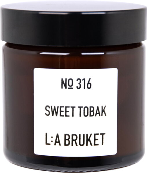 L:A Bruket No. 316 Candle Sweet Tobak 50 g von L:A Bruket