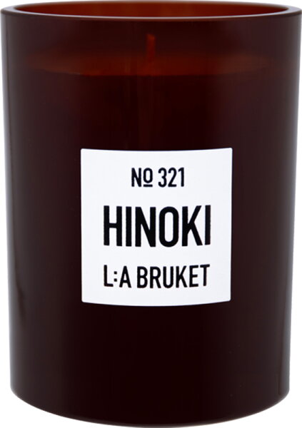 L:A Bruket No. 321 Candle Hinoki 260 g von L:A Bruket