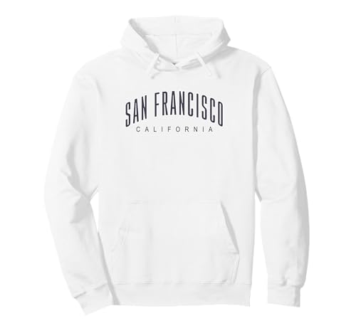 San Francisco California S.F. City CA Souvenir Damen Herren Pullover Hoodie von L.A. City Flags Co.